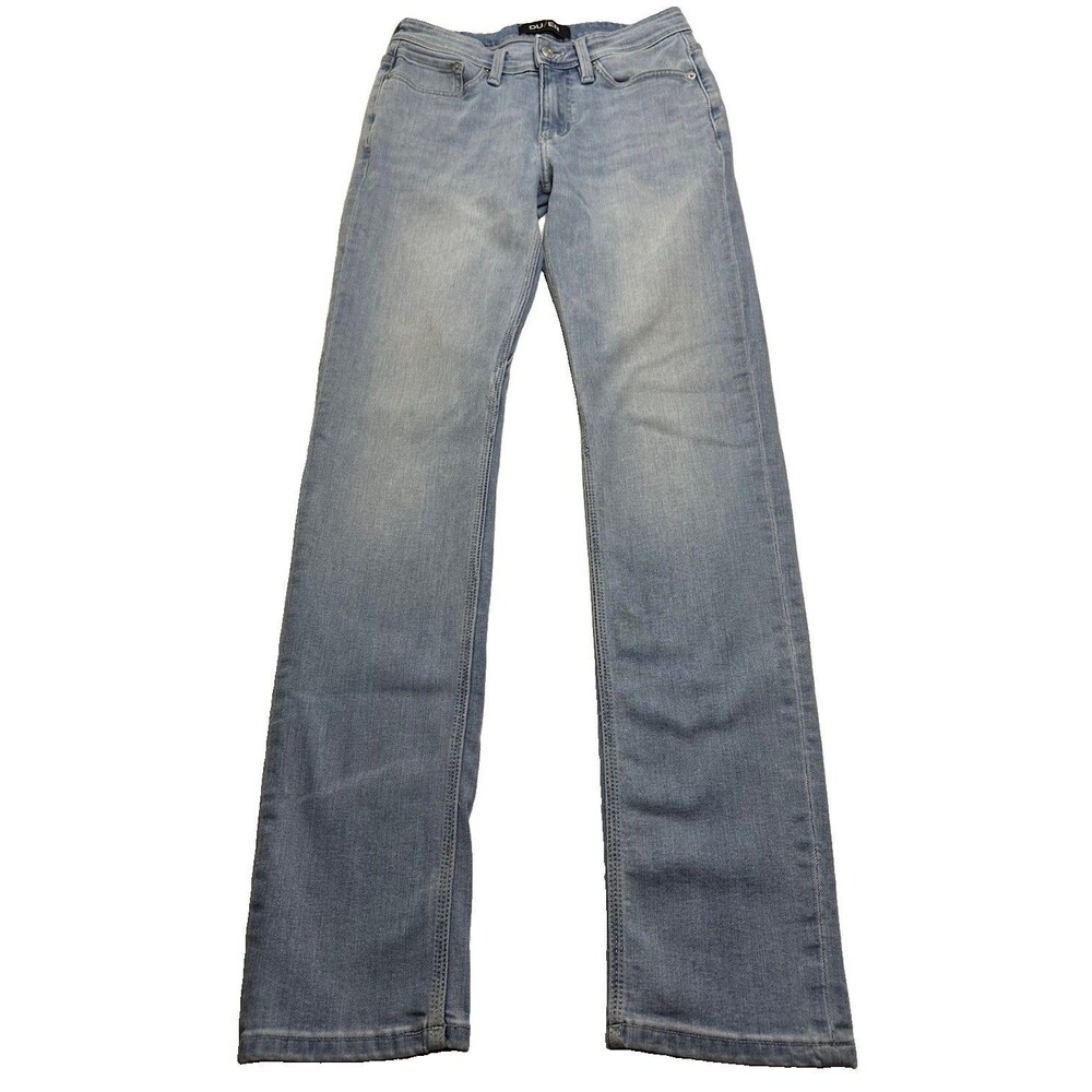 Men's DU/ER Performance + Slim Straight Jeans Size 29 x 34 Lunar Blue #MFGS5510